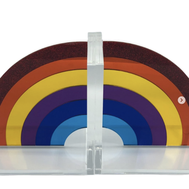 RAINBOW BOOKENDS - Out of the Box NY Gifts