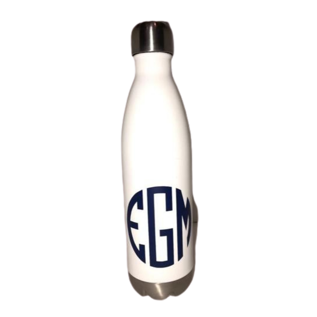 MONOGRAMMED WATER BOTTLE - Out of the Box NY Gifts