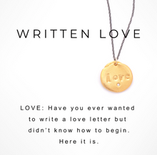 LOVE NECKLACE - Out of the Box NY Gifts